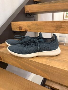 allbirds Men's Knit Lace-Up Sneakers in Teal